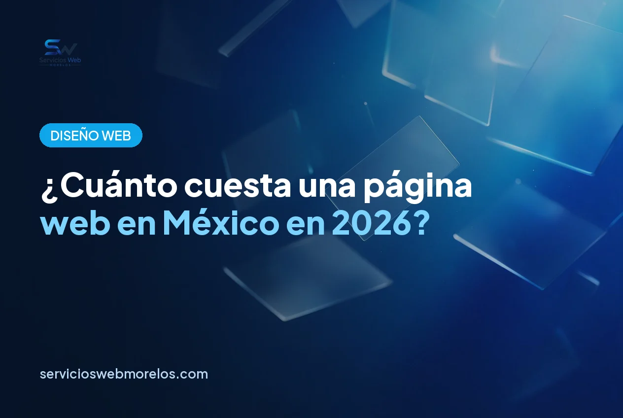 Cuánto cuesta una página web en México en 2026
